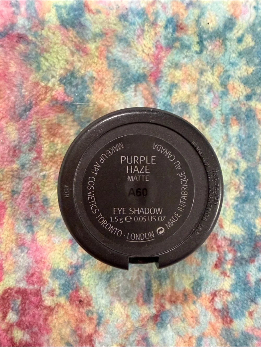 MAC Cosmetics Purple Eyeshadow - Vibrant Purple Shade